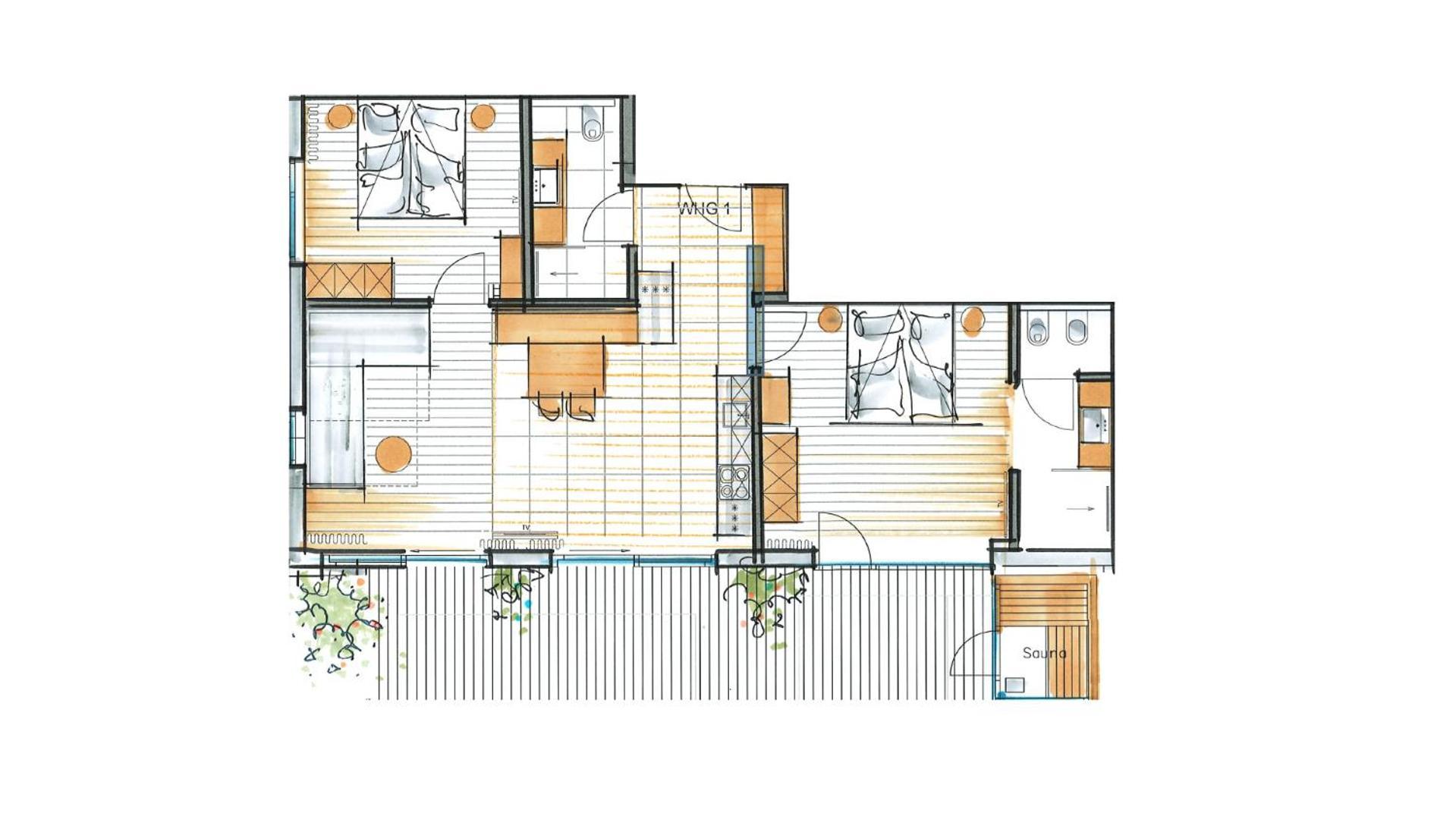 Summerer - Living Nature - Apartments With Private Spa بريسّانوني الغرفة الصورة
